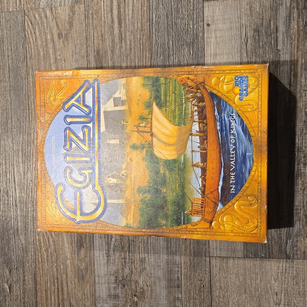 Rio Grande Games-‎ EGIZIA| Complete Game | Egyptian Board Game​